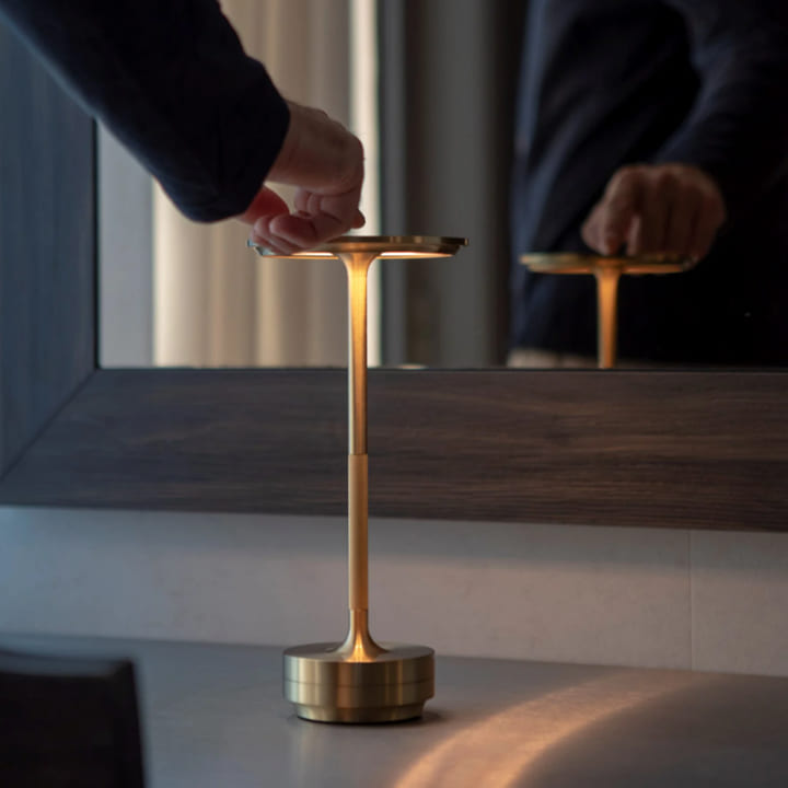 Elegant Disk Touch Lamp