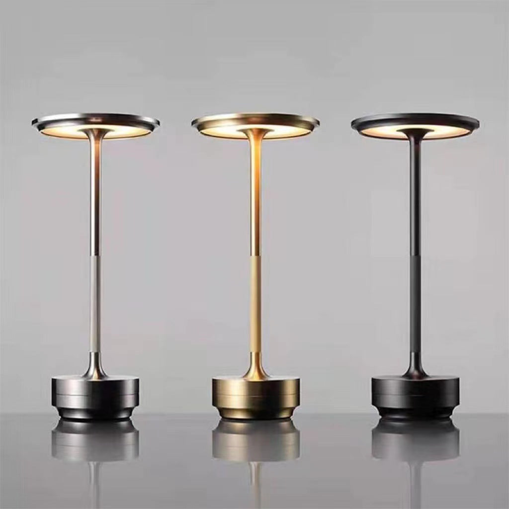 Elegant Disk Touch Lamp