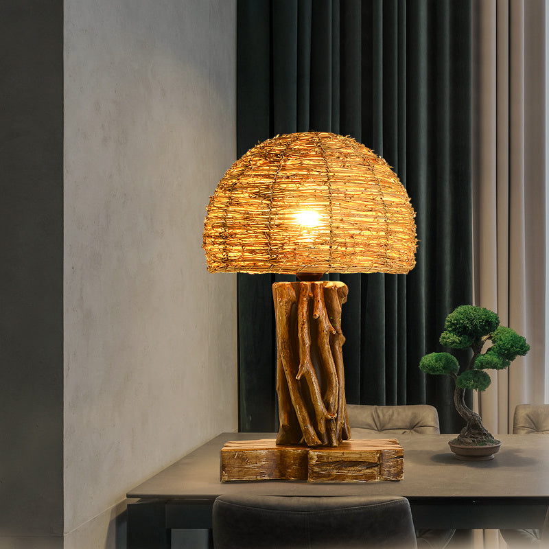 NaturalWeave Lamp