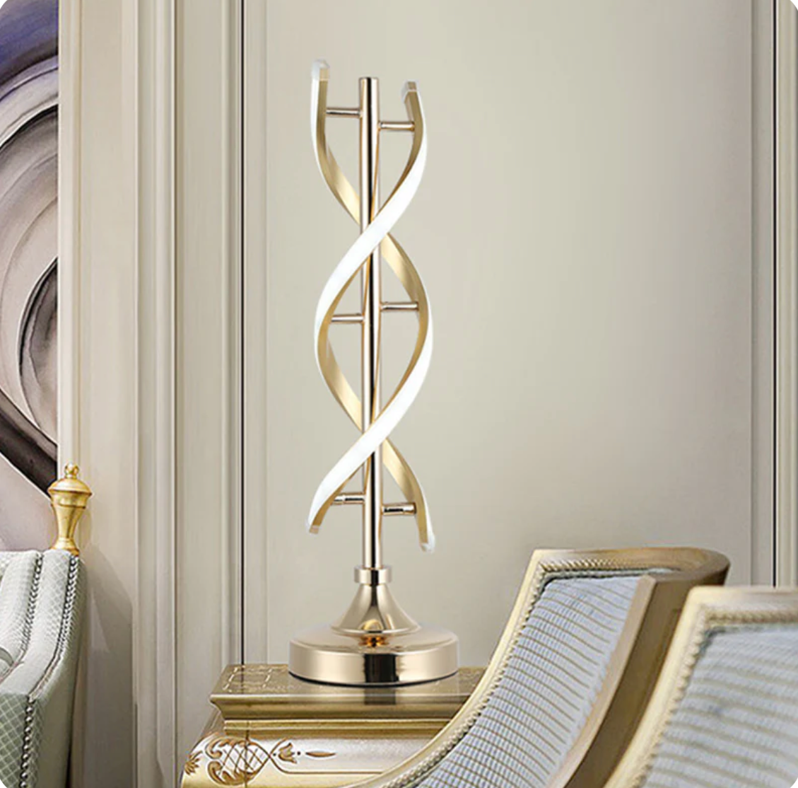 Aurum Twist Table Lamp