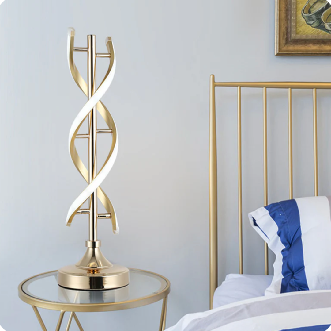 Aurum Twist Table Lamp