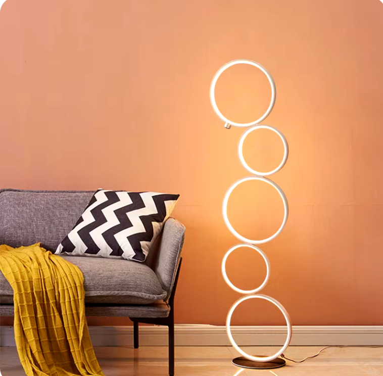 Infinity Ring Floor Lamp