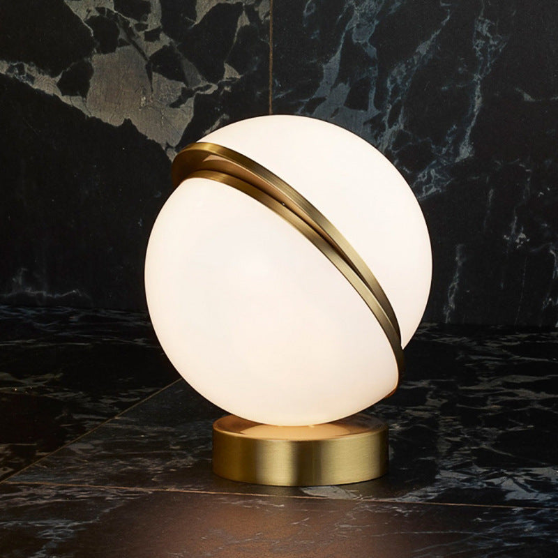 Golden Slice Lamp