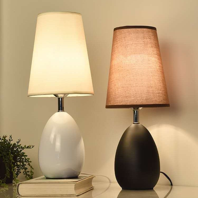 Egg-shaped Bedside Lamp