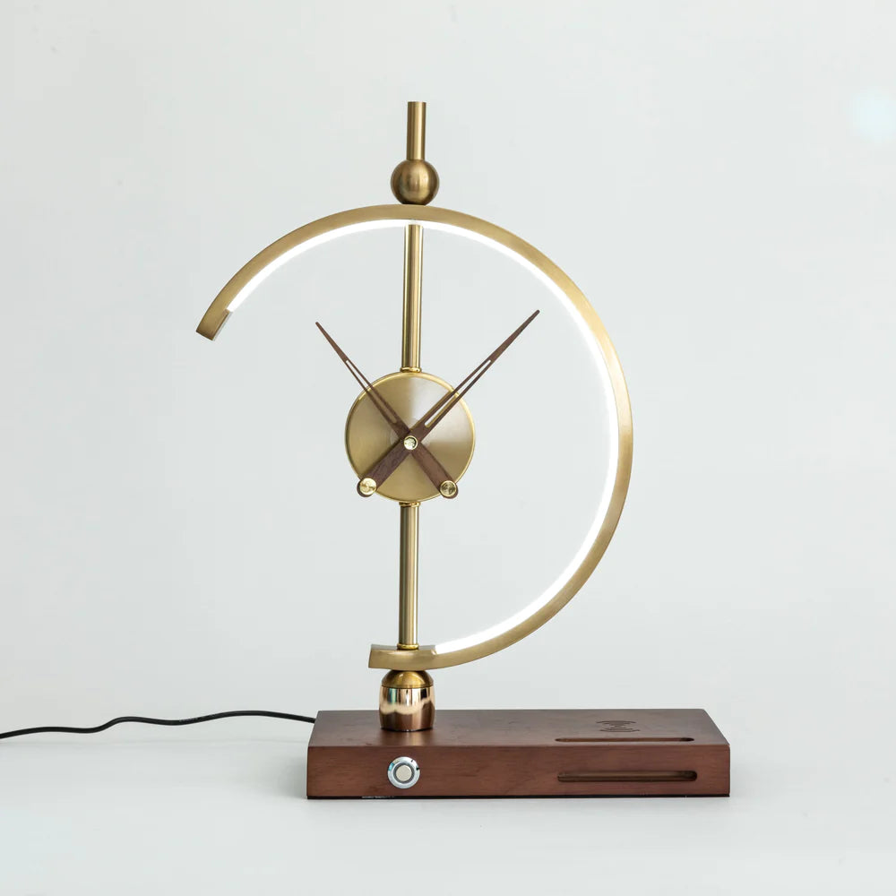 Clock-Work Lamp (Wireless Charging)