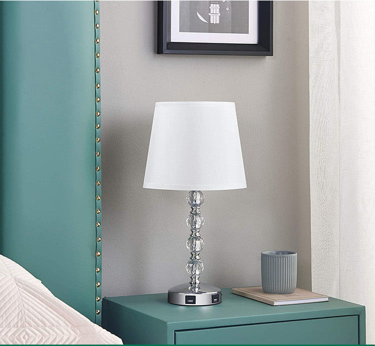 CrystalCharge Table Lamp