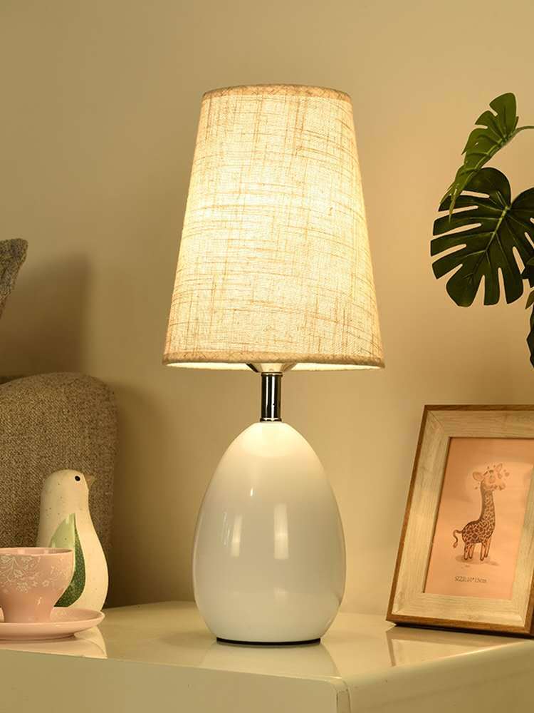 Egg-shaped Bedside Lamp