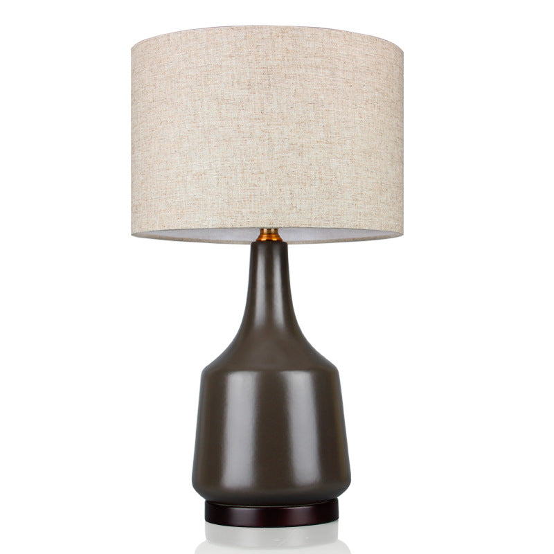 Handcrafted Ceramic Cove Table Lamp